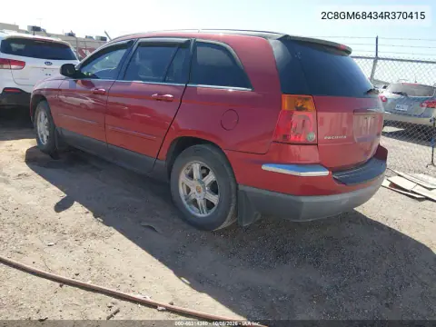 2004 Chrysler Pacifica VIN 2C8GM68434R370415 фото 4