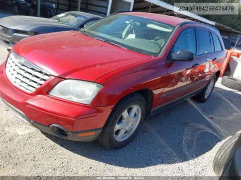 2005 Chrysler Pacifica VIN 2C4GF48425R475478 фото 3