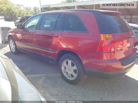 2005 Chrysler Pacifica VIN 2C4GF48425R475478 фото 4