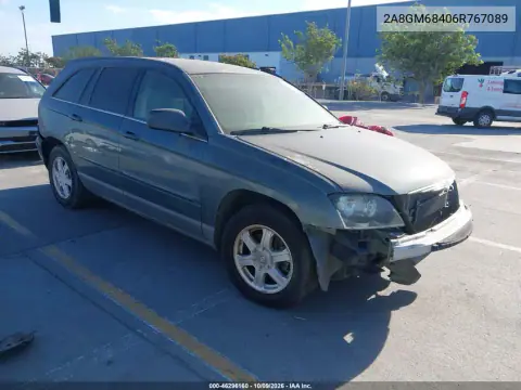 2A8GM68406R767089 — 2006 Chrysler Pacifica, Передняя часть, фото до ремонта
