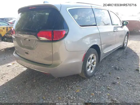 2C4RC1EG3HR570716 — 2017 Chrysler Pacifica, фото 5 с аукциона IAAI, Боковая часть