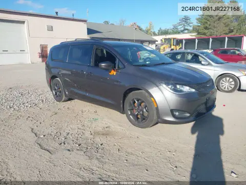 2C4RC1BG1JR227168 — 2018 Chrysler Pacifica, Передняя часть, фото до ремонта