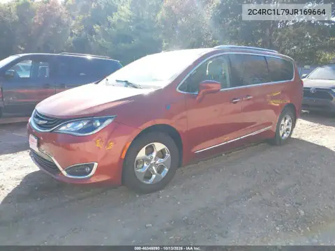 2C4RC1L79JR169664 — 2018 Chrysler Pacifica, фото 2 с аукциона IAAI, Передняя часть