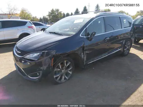2019 Chrysler Pacifica Limited VIN 2C4RC1GG7KR588155 фото 3