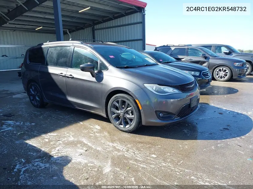 2019 Chrysler Pacifica Touring L Plus VIN 2C4RC1EG2KR548732 фото 2