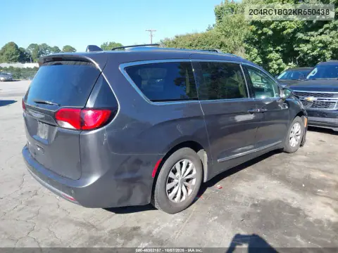 2019 Chrysler Pacifica Touring L VIN 2C4RC1BG2KR650438 фото 4