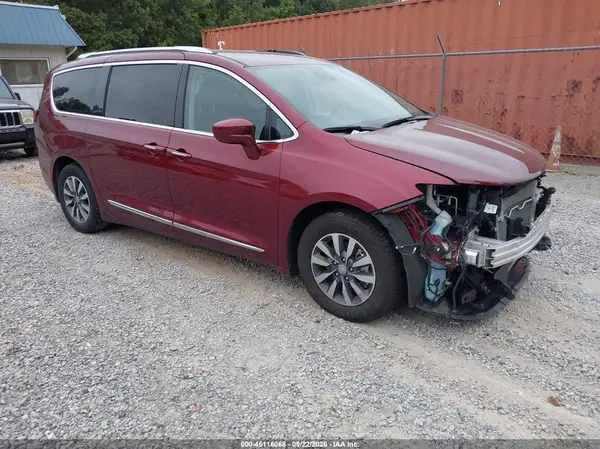 2C4RC1EG8LR242135 — 2020 Chrysler Pacifica, Передняя часть (Front End), фото до ремонта