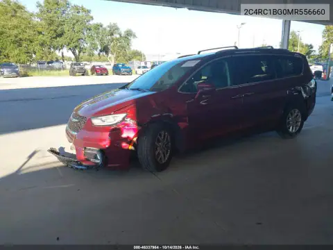 2C4RC1BG0MR556660 — 2021 Chrysler Pacifica, фото 2 с аукциона IAAI, Передняя часть