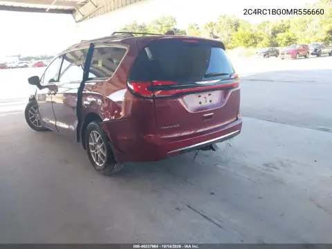 2C4RC1BG0MR556660 — 2021 Chrysler Pacifica, фото 3 с аукциона IAAI, Передняя часть