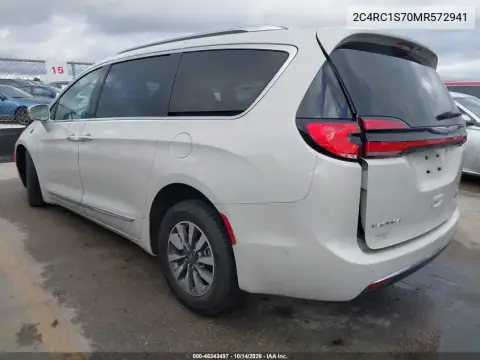 2C4RC1S70MR572941 — 2021 Chrysler Pacifica, фото 3 с аукциона IAAI, Повреждения со всех сторон