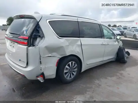 2C4RC1S70MR572941 — 2021 Chrysler Pacifica, фото 4 с аукциона IAAI, Повреждения со всех сторон