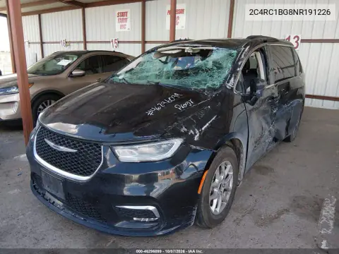 2022 Chrysler Pacifica Touring L VIN 2C4RC1BG8NR191226 фото 2