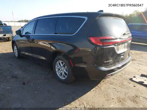 2C4RC1BG7PR560547 — 2023 Chrysler Pacifica, фото 3 с аукциона IAAI 14.10.2026, Передняя часть