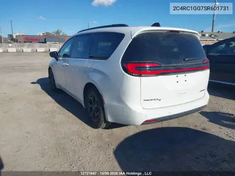 2C4RC1GG7SR601731 — 2025 Chrysler Pacifica, фото 4 с аукциона IAAI 20.10.2026, Передняя часть
