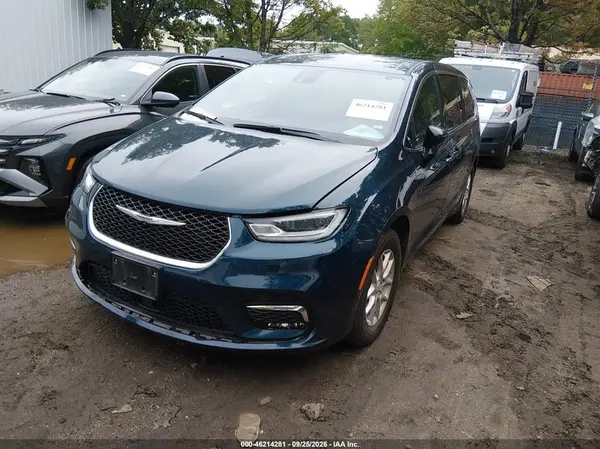 2C4RC1BG2SR562067 — 2025 Chrysler Pacifica, фото 2 с аукциона IAAI 01.10.2026, Передняя часть
