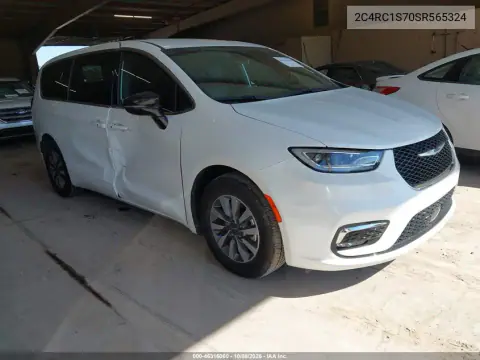 2C4RC1S70SR565324 — 2025 Chrysler Pacifica, Правая сторона, фото до ремонта