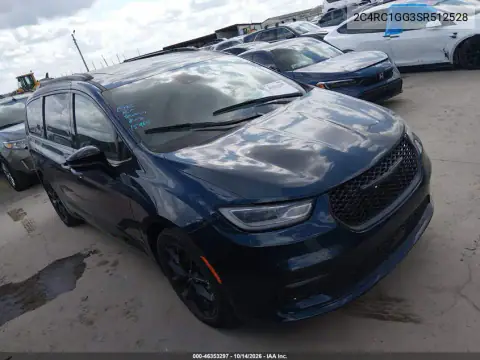 2C4RC1GG3SR512528 Chrysler Pacifica 2025 — повреждение Передняя и задняя части, фото до ремонта