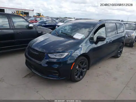 2C4RC1GG3SR512528 — 2025 Chrysler Pacifica, фото 2 с аукциона IAAI 20.10.2026, Передняя и задняя части
