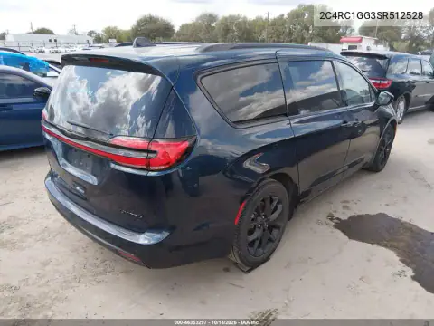 2C4RC1GG3SR512528 — 2025 Chrysler Pacifica, фото 4 с аукциона IAAI 20.10.2026, Передняя и задняя части