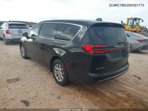 2C4RC1BG2SR531773 — 2025 Chrysler Pacifica, фото 4 с аукциона IAAI 20.10.2026, Передняя часть слева