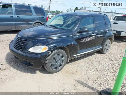 2003 Chrysler Pt Cruiser VIN 3C4FY58B33T596282 фото 3