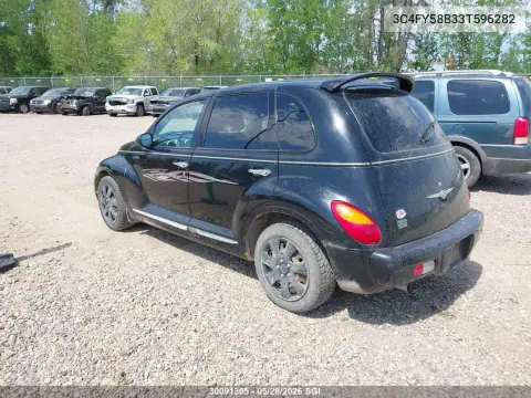 2003 Chrysler Pt Cruiser VIN 3C4FY58B33T596282 фото 4