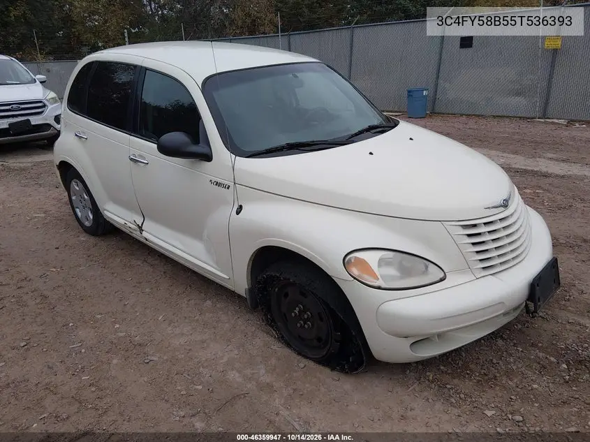 3C4FY58B55T536393 — 2005 Chrysler PT Cruiser, фото 2 с аукциона IAAI, Естественный износ