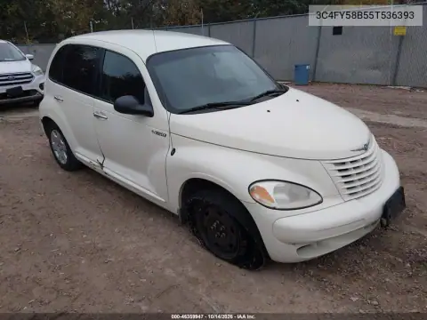 3C4FY58B55T536393 — 2005 Chrysler PT Cruiser, Естественный износ, фото до ремонта
