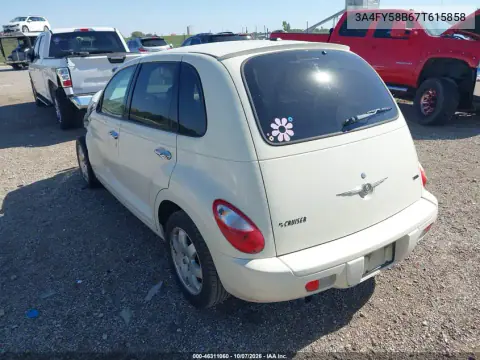 2007 Chrysler Pt Cruiser Touring VIN 3A4FY58B67T615858 фото 3