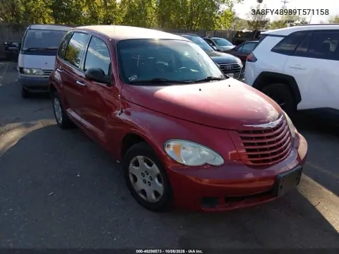 3A8FY48989T571158 — 2009 Chrysler PT Cruiser, Повреждение двигателя, фото до ремонта