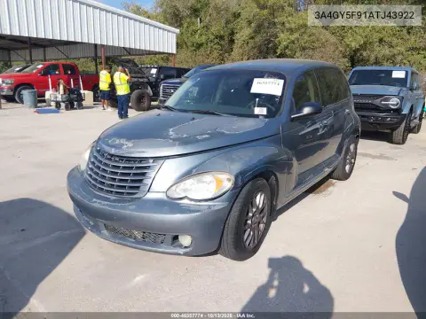 2010 Chrysler Pt Cruiser Classic VIN 3A4GY5F91ATJ43922 фото 3