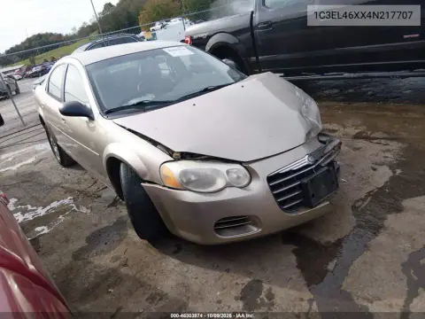 1C3EL46XX4N217707 — 2004 Chrysler Sebring, Передняя часть, фото до ремонта