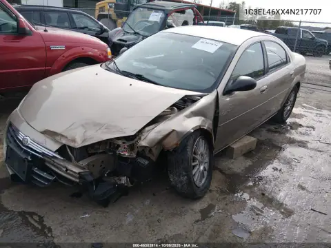 2004 Chrysler Sebring Lx VIN 1C3EL46XX4N217707 фото 3