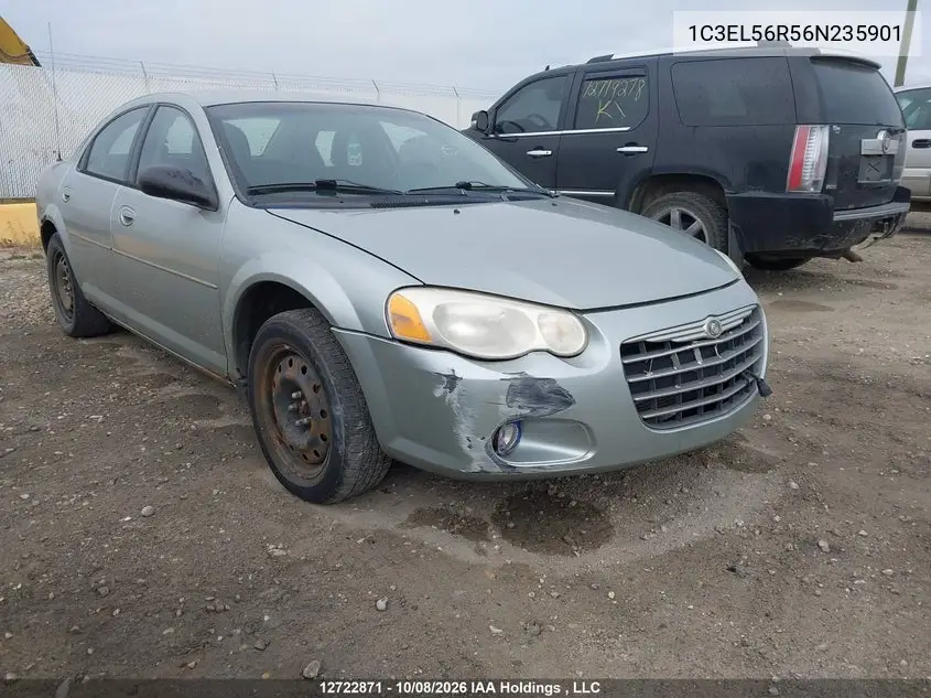 2006 Chrysler Sebring Touring VIN 1C3EL56R56N235901 фото 2