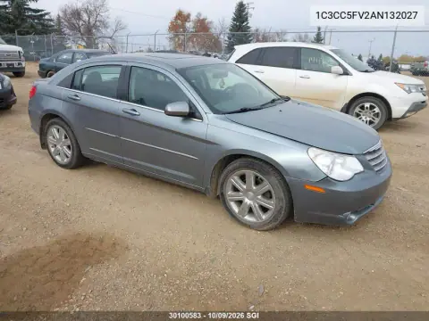 1C3CC5FV2AN132027 — 2010 Chrysler Sebring, Передний левый, фото до ремонта