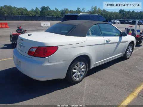 2010 Chrysler Sebring Lx VIN 1C3BC4EB8AN115634 фото 5