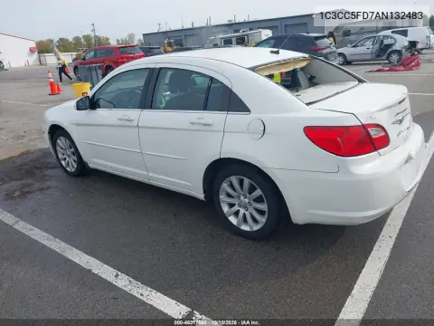2010 Chrysler Sebring Limited VIN 1C3CC5FD7AN132483 фото 4