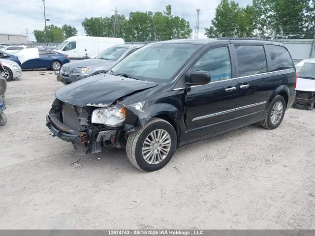 2016 Chrysler Town &amp; Country Touring-l VIN 2C4RC1CG8GR263642 фото 2