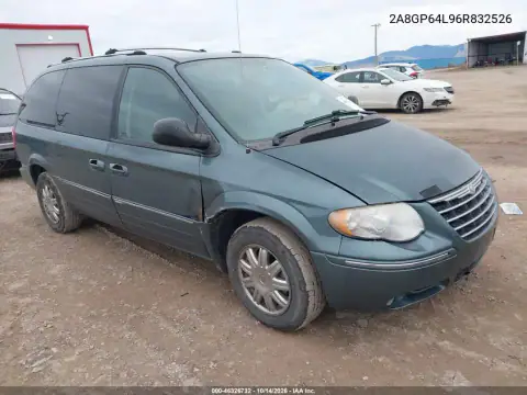 2A8GP64L96R832526 — 2006 Chrysler TOWN & Country, Не указано, фото до ремонта