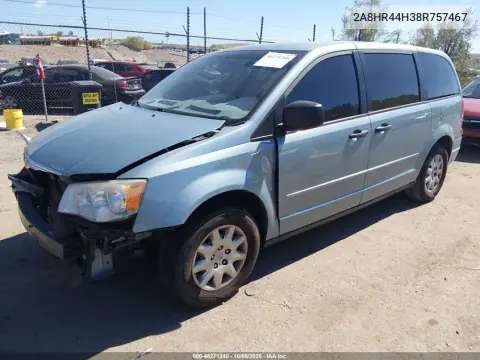 2008 Chrysler Town & Country Lx VIN 2A8HR44H38R757467 фото 3