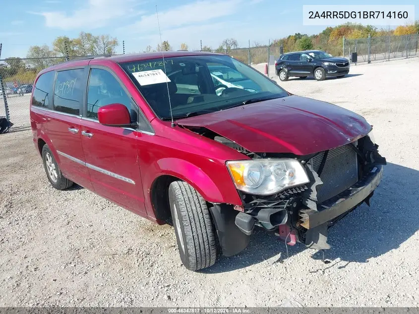 2011 Chrysler Town & Country Touring VIN 2A4RR5DG1BR714160 фото 2