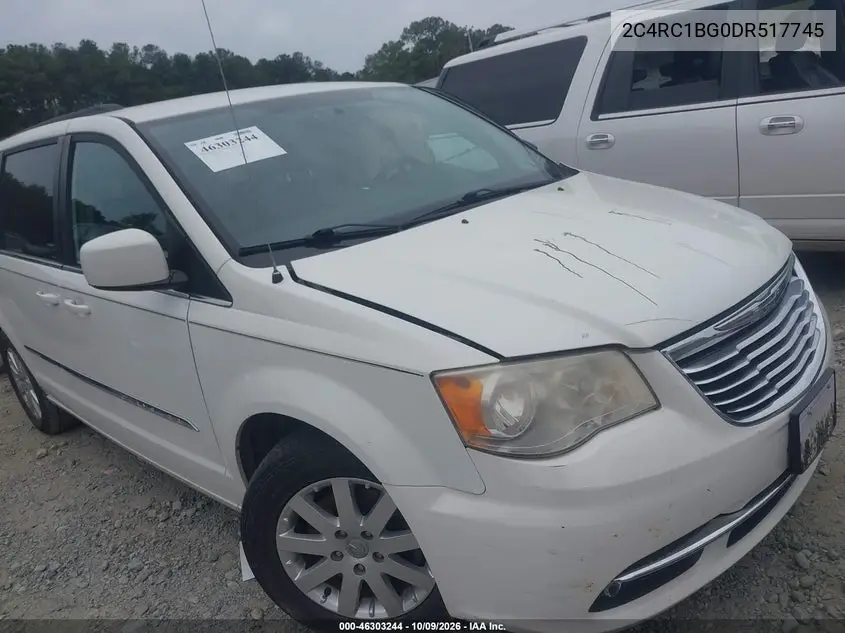 2013 Chrysler Town & Country Touring VIN 2C4RC1BG0DR517745 фото 2