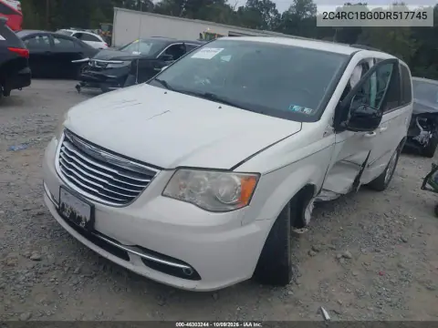 2013 Chrysler Town & Country Touring VIN 2C4RC1BG0DR517745 фото 3