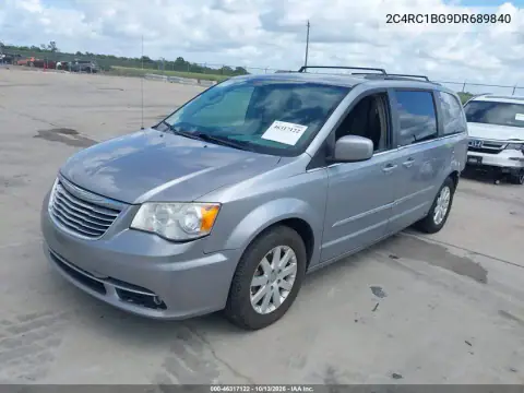 2C4RC1BG9DR689840 — 2013 Chrysler TOWN & Country, фото 3 с аукциона IAAI, Задняя часть