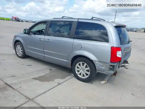 2C4RC1BG9DR689840 — 2013 Chrysler TOWN & Country, фото 4 с аукциона IAAI, Задняя часть