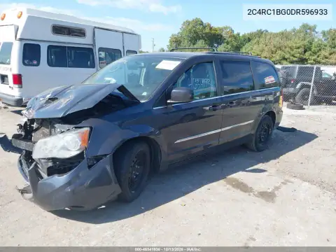 2C4RC1BG0DR596933 — 2013 Chrysler TOWN & Country, фото 2 с аукциона IAAI, Передняя часть