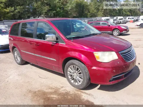 2C4RC1CG4DR712021 — 2013 Chrysler TOWN & Country, Возвращение во владение, фото до ремонта