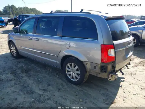 2C4RC1BG2DR775281 — 2013 Chrysler TOWN & Country, фото 4 с аукциона IAAI, Боковая часть