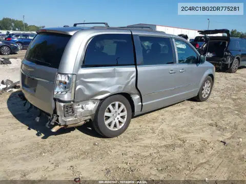 2C4RC1BG2DR775281 — 2013 Chrysler TOWN & Country, фото 5 с аукциона IAAI, Боковая часть
