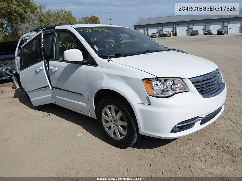 2014 Chrysler Town & Country Touring VIN 2C4RC1BG3ER317525 фото 1